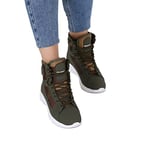 Piccola Lala Es-pl-rb-000070, Mode Boot Femme, Kaki, 40 EU