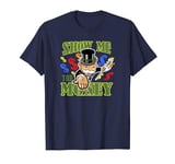 Monopoly Mr. Monopoly Show Me The Money Colorful Poster T-Shirt