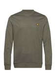 Lyle & Scott Sport Crew Neck Fly Fleece Khaki Green