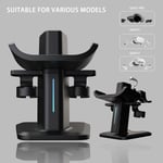 RGB LED Display Stand Charging Storage Dock Holder for Quest 3/2/Vision Pro VR