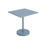 Linear Steel Café Table 70x70 cm - Pale Blue