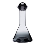 Tom Dixon - Tank Decanter Black - Karaffel - Glass/Naturlig materiale