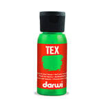 DARWI - DA0100050626C - Un flacon de Peinture Pour Tissus finition Opaque - Coloris Vert sapin - 50 ML - DARWI TEXTILE - Loisirs Créatifs - Activité Manuelle - Bricolage