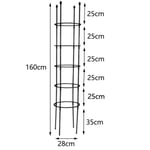 Trädgårdsspaljé Växtstöd Spaljé HÖJD 160CM HÖJD 160CM Height 160cm