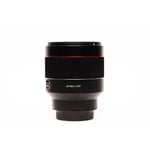 Samyang AF 85mm f/1.4 FE BRUKT BRUKT, Se beskrivelse, for Canon RF