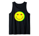 Retro Psychedelic Smile Face 90s Fashion For Men Women Kids Tank Top