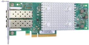 HPE StoreFabric SN1600Q 32Gb Dual Port - Adaptateur de bus hôte - PCIe 3.0 x8 profil bas - 32Gb Fibre Channel x 2 - pour ProLiant DL325 Gen10, XL170r Gen10, XL190r Gen10, XL270d Gen10; SimpliVity...