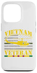 Coque pour iPhone 13 Pro Vietnam Veteran UH -1 Huey Helicopter Crew