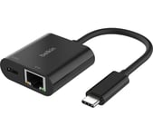 BELKIN INC019btbk USB Type-C to Ethernet Adapter, Black