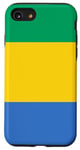 Coque pour iPhone SE (2020) / 7 / 8 Gabon Drapeau Cadeau gabonais pour les Gabonais