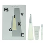 Issey Miyake L'eau D'issey 3 Piece Gift Set: Eau de Toilette 100ml