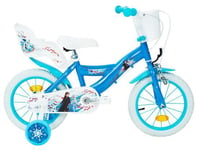 Huffy Frozen 14in Kids Bike Girls Disney Bicycle w Stabilisers