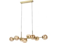 Italux Pnd-2244-8A-Gd Italux Taklampa I Glas Erimida Pnd-2244-8A-Gd Italux Modernistisk Taklampa Mothballs Balls Gold