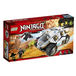 LEGO Ninjago Masters of Spinjitzu Titanium Type Power Mobil 70588 F/S w/Track#