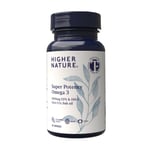 Higher Nature - Super Potency Omega 3 - Fish Oil - 60 Capsules