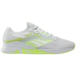 Reebok Unisex Nano X4_Shadow Sneaker, MoonDigital LimeFootwear White, 8 UK