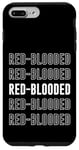 Coque pour iPhone 7 Plus/8 Plus Sang-rouge