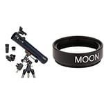 Celestron 31035 AstroMaster 76 EQ Reflector Telescope & 94119-A 1.25 Inch Moon Filter