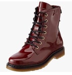 Salamander Sandrie *size UK6 EU39* women's patent leather boots Like Dr. Martens