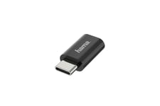 Hama - USB-C adapter - 24 pin USB-C til Micro-USB Type B