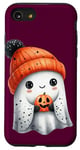 Coque pour iPhone SE (2020) / 7 / 8 Ghost Halloween Spooky Boo Automne Halloween Fantôme mignon