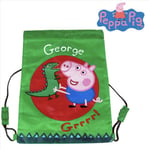 PEPPA PIG GEORGE TRAINER BAG SHOES SPORTS SCHOOL PE KIT BEDROOM TOYS HOLIDAYS