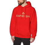 Empire of Game Sin Sweat à capuche en coton pour homme Rouge, Rouge, 3X-Large