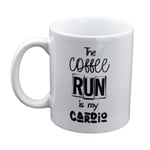 The Coffee Run is My Cardio Design Mug - XCMN295