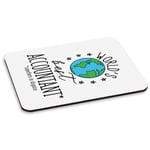 World's Best Accountant PC Computer Mouse Mat Pad Funny Favourite Accounting