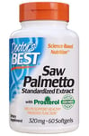 Doctor's Best - Saw Palmetto Standardized Extract, 320mg - 60 softgels