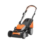 Yard Force - Tondeuse à Gazon Rotative autotractée Sans Fil 46cm, avec Batterie Lithium-Ion 40V et Chargeur Rapide - LM G46E