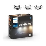 Philips Hue WA Milliskin infälld spotlight, vit 3-pack