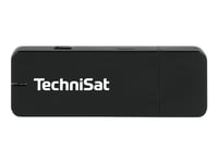 Technisat Teltronic Isio - Nätverksadapter - Usb - Wi-Fi 5 - Svart - För Digipal Smart Home  Digit Uhd +  Techniline Pro 32  Technistar S5  Technivista 49