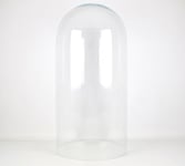 Glass Dome Large Display Bell Cloche Vintage Look size 80 x 34.5 cm