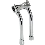 Tillbakadragning biltwell - Styrriser murdock silver chrome pullback riser stål