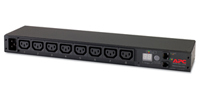 APC RACK PDU, METERED, HORIZONTAL 1U, 16A, 230V, INPUT IEC-320 C20, (8)C13, CORD INLET (AP7821)