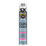 SX Trade Strength PU Gun Grade Expanding Foam - Gap Filler - Fixing & Insulating - Polyurethane Based - Quick Drying - 750ml