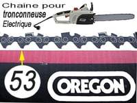 Chaine tronconneuse OREGON 53 T tronconneuse electrique 53 maillons