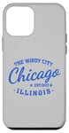 Coque pour iPhone 12 mini Vintage Retro Love Chicago Illinois Windy City est une ville créée en 1833