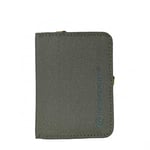 Lifeventure RFiD Protected Card Wallet, made from eco-friendly friendly recycled material, Olive