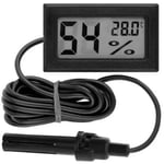 Ej.life - Thermomètre Hygromètre Numérique Mini lectronique Température Humidité Mètre pour Intérieur Extérieur avec Sonde
