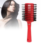 Round Brush Hollow Hair Styling Fast Drying Massage Scalp Round Hair Brush F GF0