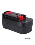 Batteri för Black & Decker 18V Ni-MH 3000mAh A1718 A18 FSB18