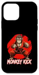 Coque pour iPhone 12 mini Karaté Judo Singe Chimpanzé Arts martiaux