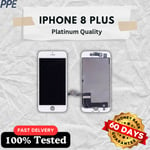 For Apple iPhone 8 Plus Complete LCD & Digitizer INCELL Quality White UK