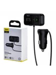 Baseus Car Bluetooth MP3 Player + Charger T Shaped S-16 Black OS