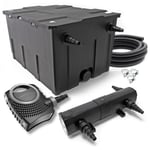 SunSun CBF-550 CUV-224 24W SET NEO10000 Pompe Tuyau Kit de Filtration