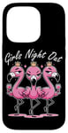 iPhone 14 Pro Cute Pink Flamingos Girls Night Out for Friends Flamingo Case