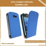 HOUSSE ETUI COQUE RABAT FLIP CLAPET POUR NOKIA 610 BLEU