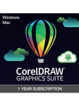 Corel DRAW Graphics Suite - ESD - 1 year / 1 user - Mac